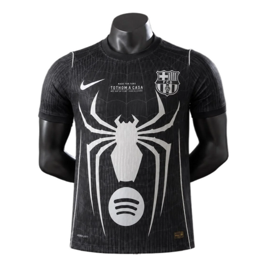 FC Barcelona x Spider-Man Black Limited Jersey 2026/27