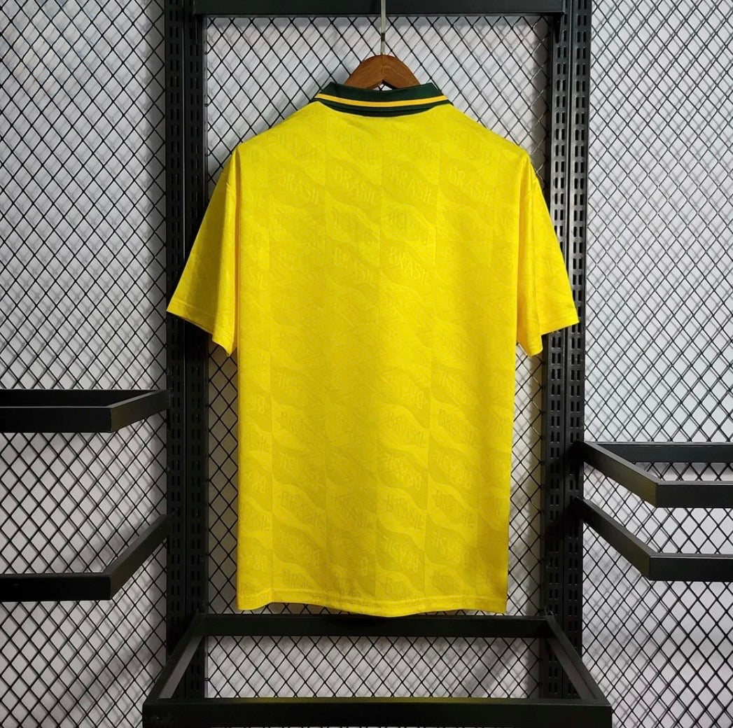 1991/93 Retro Brazil Home Jersey
