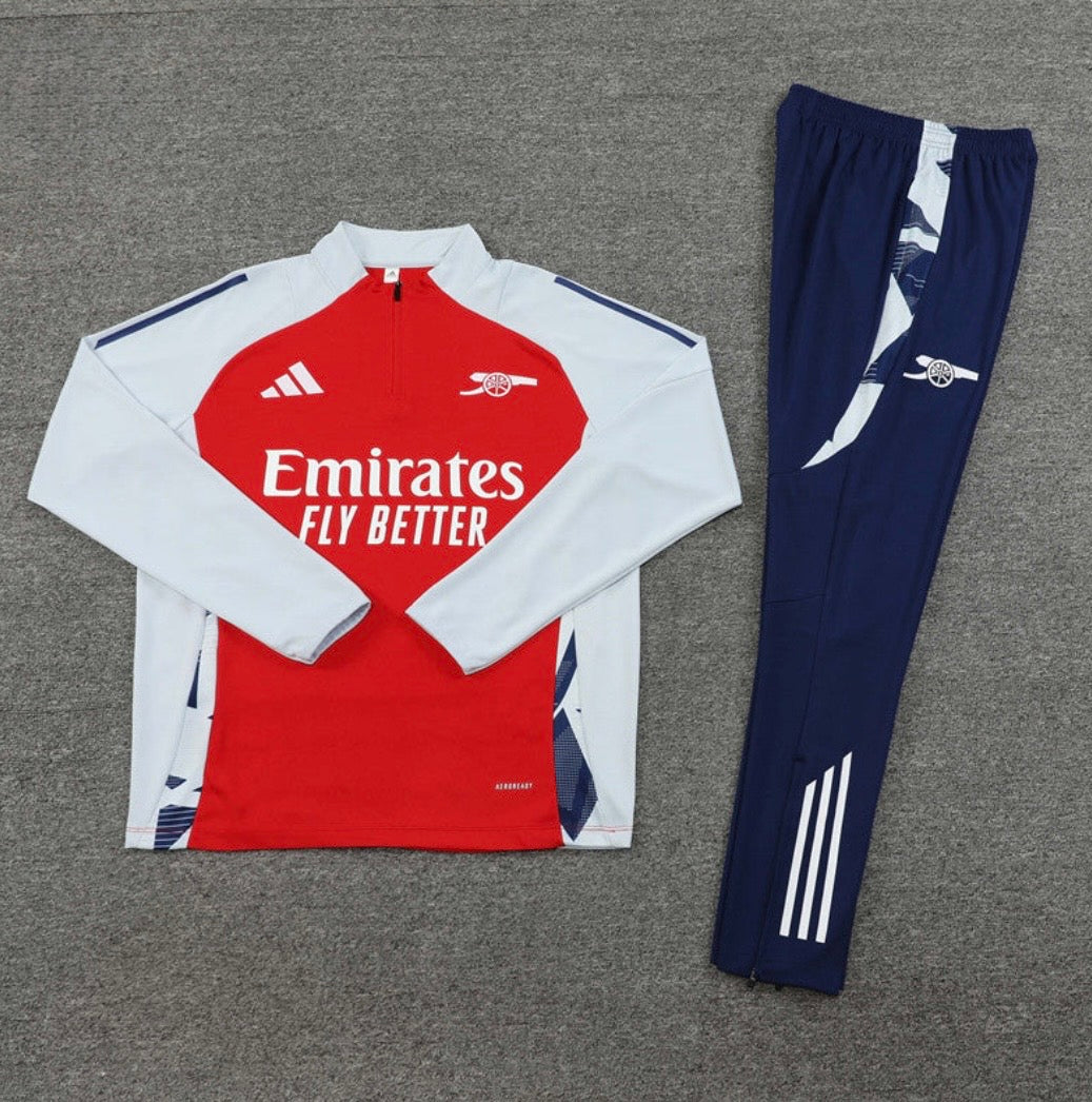 Arsenal FC Dark Blue and Red Tracksuit