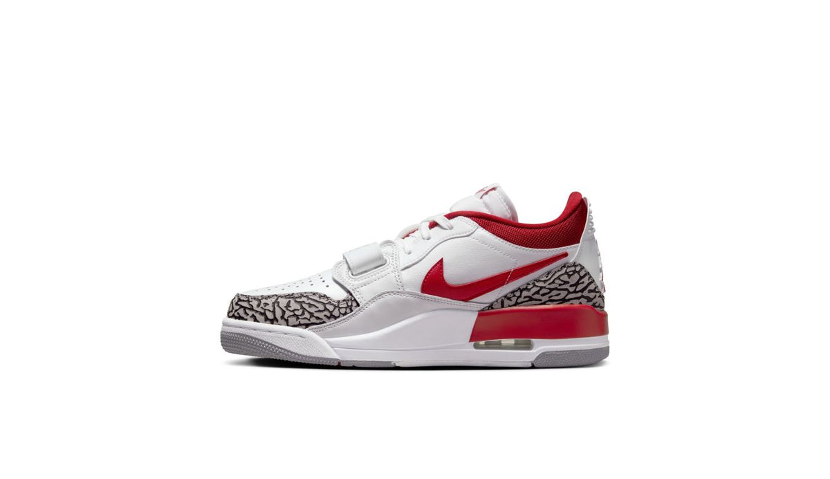 Air Jordan Legacy 312 Low "White Cement Gym Red" Wmns
