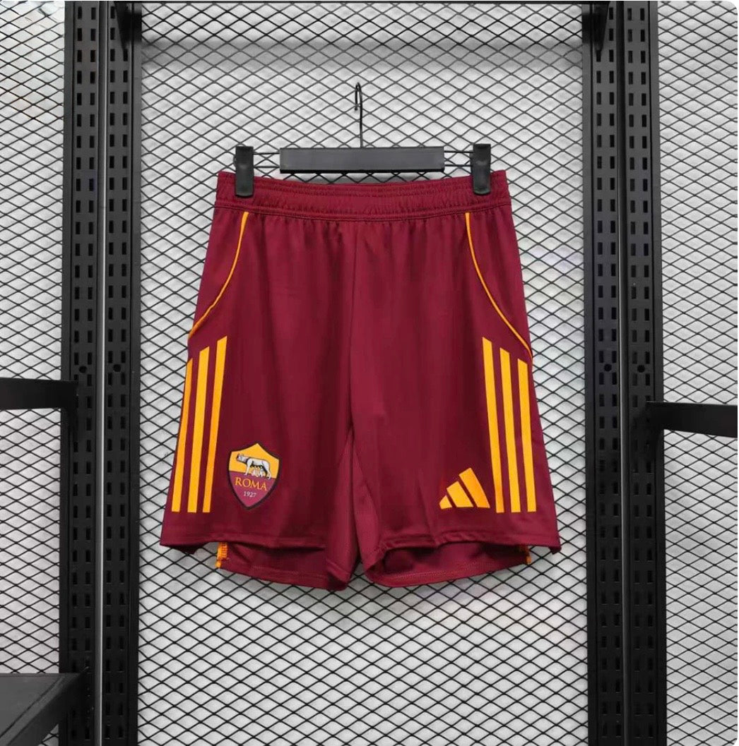 2025-2026 AS Roma Home Shorts
