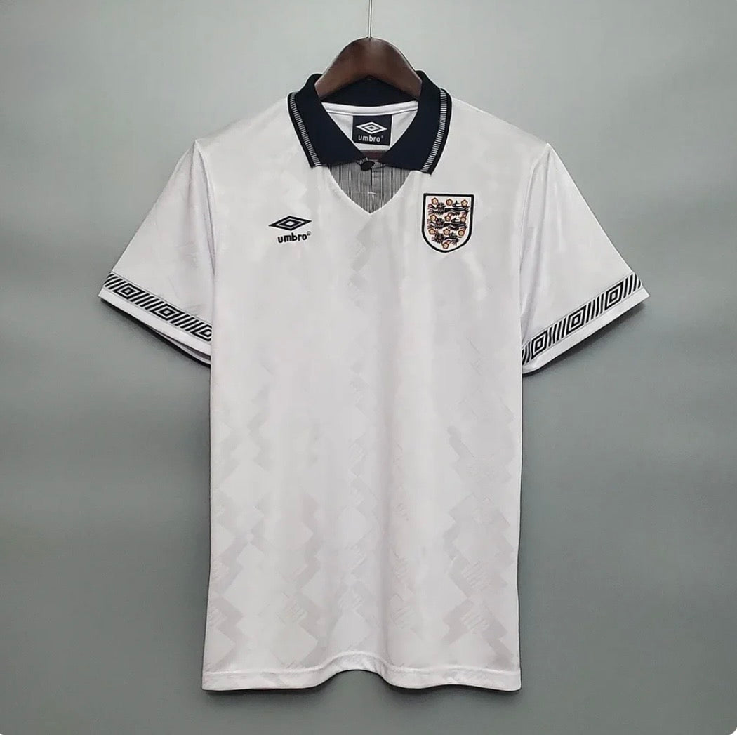 1990 Retro England Home Jersey