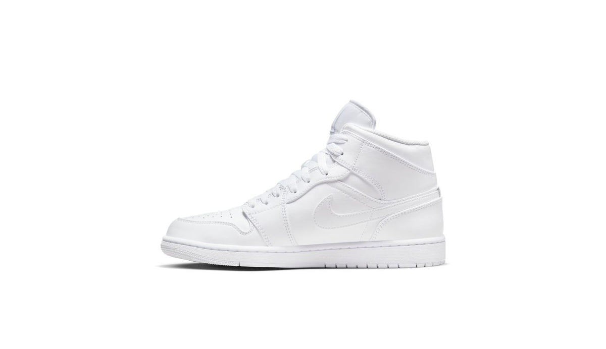 Air Jordan 1 Mid "Triple White"