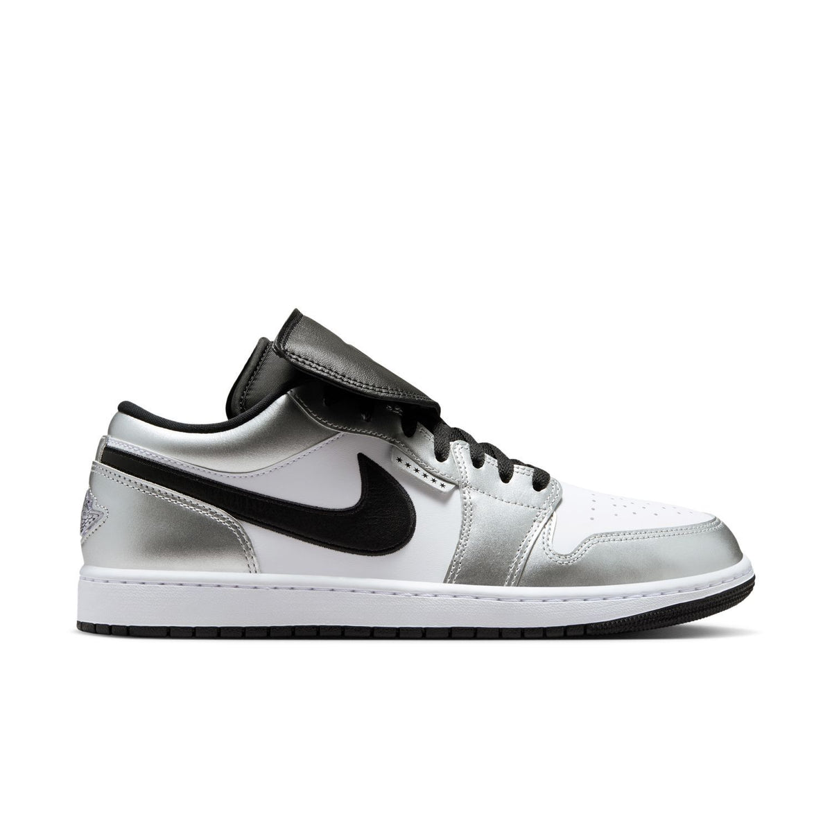 Air Jordan 1 Low SE "Metallic Silver Tiempo"