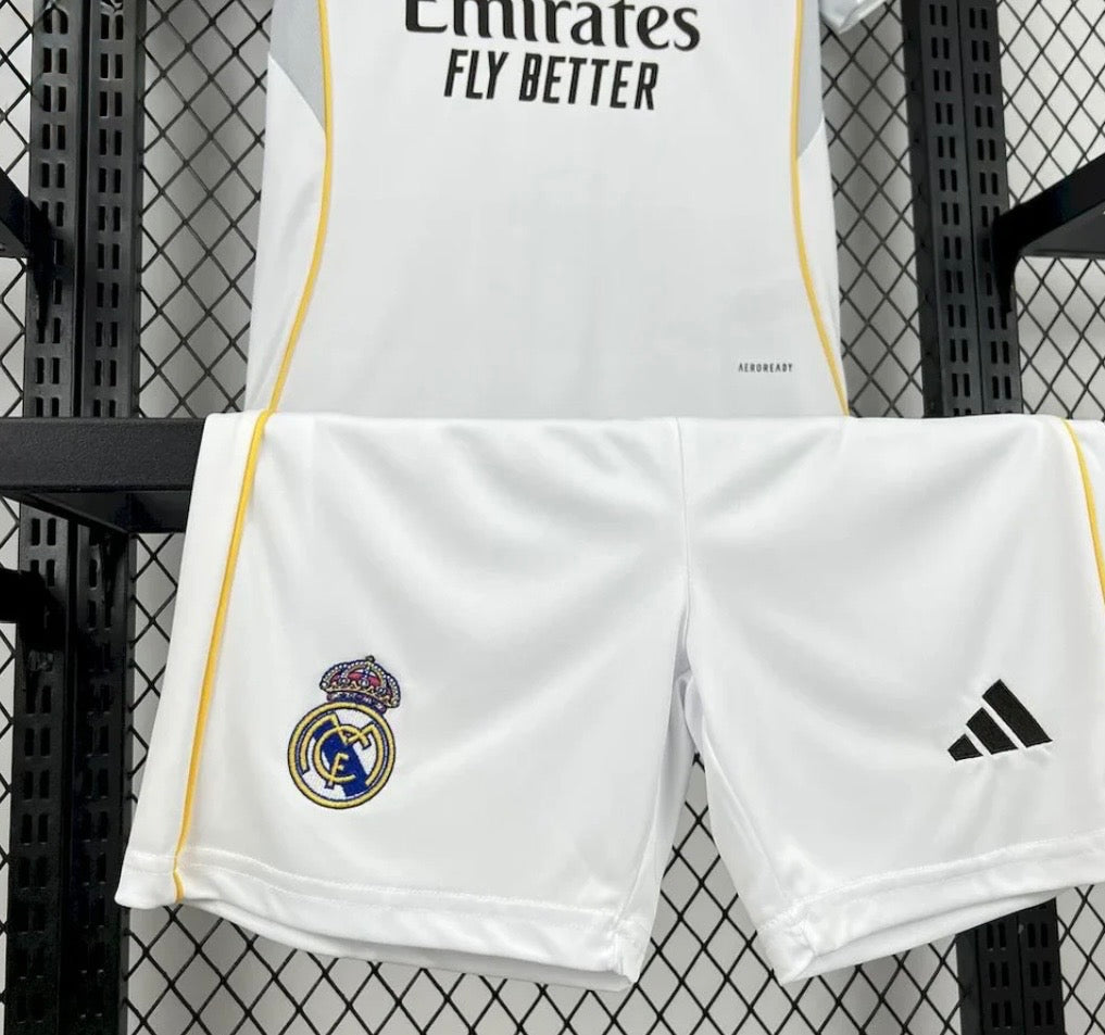 Real Madrid Home Kit 2025/26 Kids Size