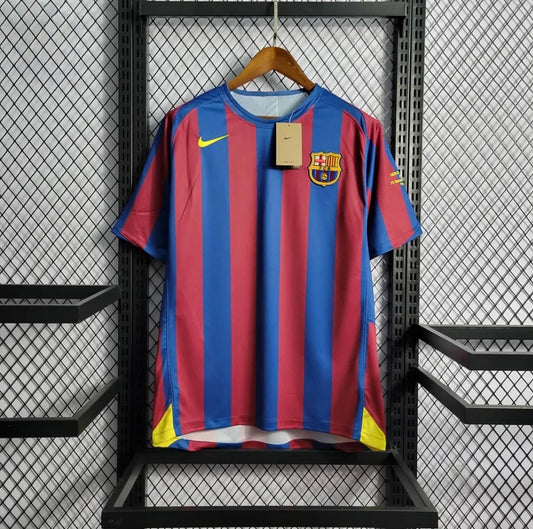 FC Barcelona Retro Home UCL Jersey 2005/06