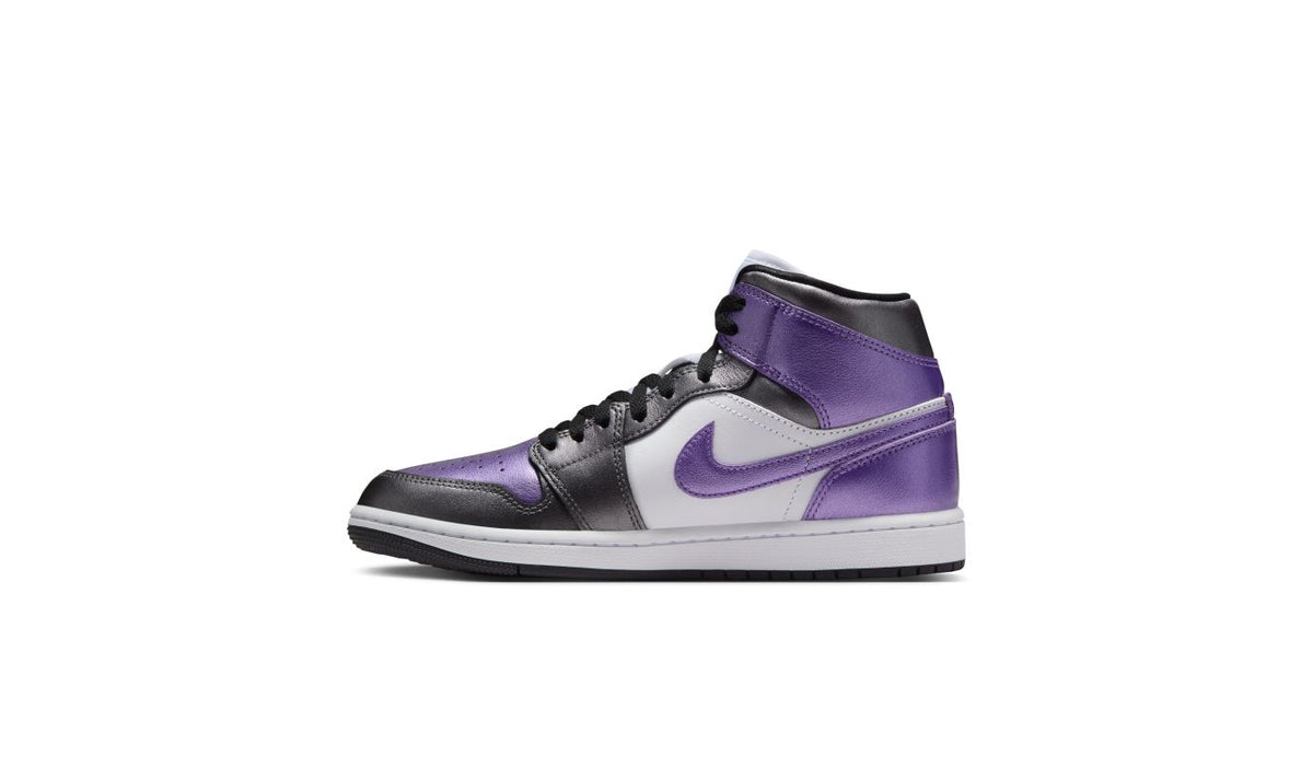 Air Jordan 1 Mid SE "Metallic Purple" Wmns