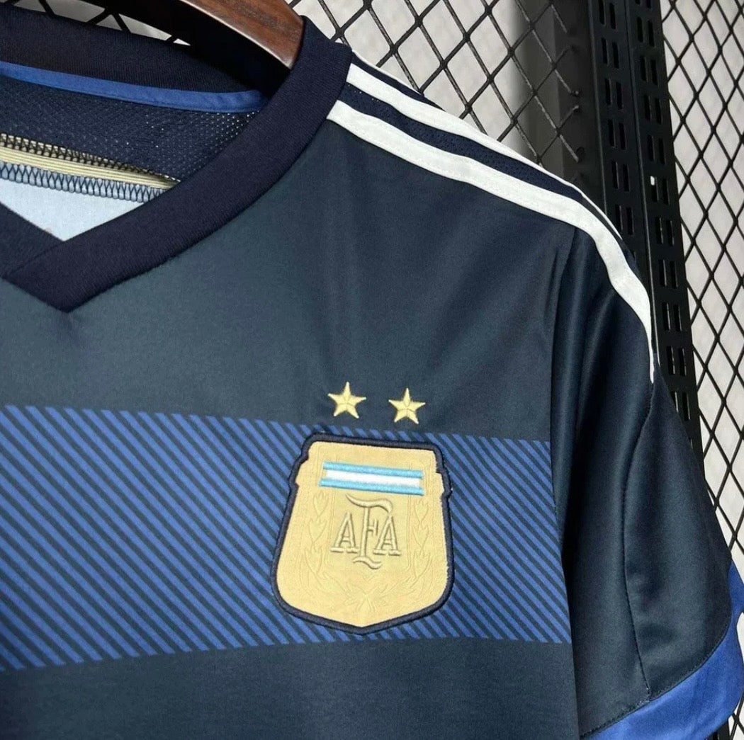 2014 Retro Argentina Away Jersey