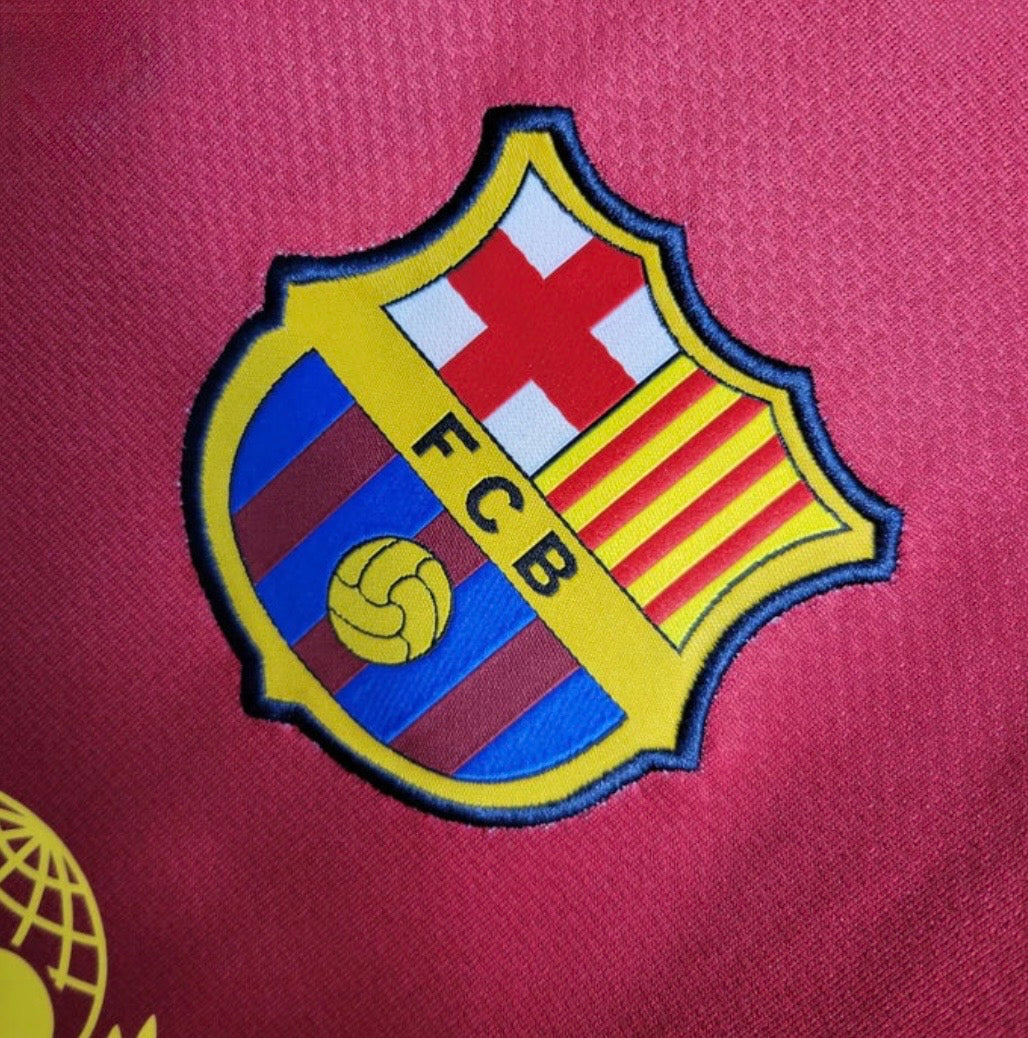 FC Barcelona Retro Home UCL Final Kit 2008/09