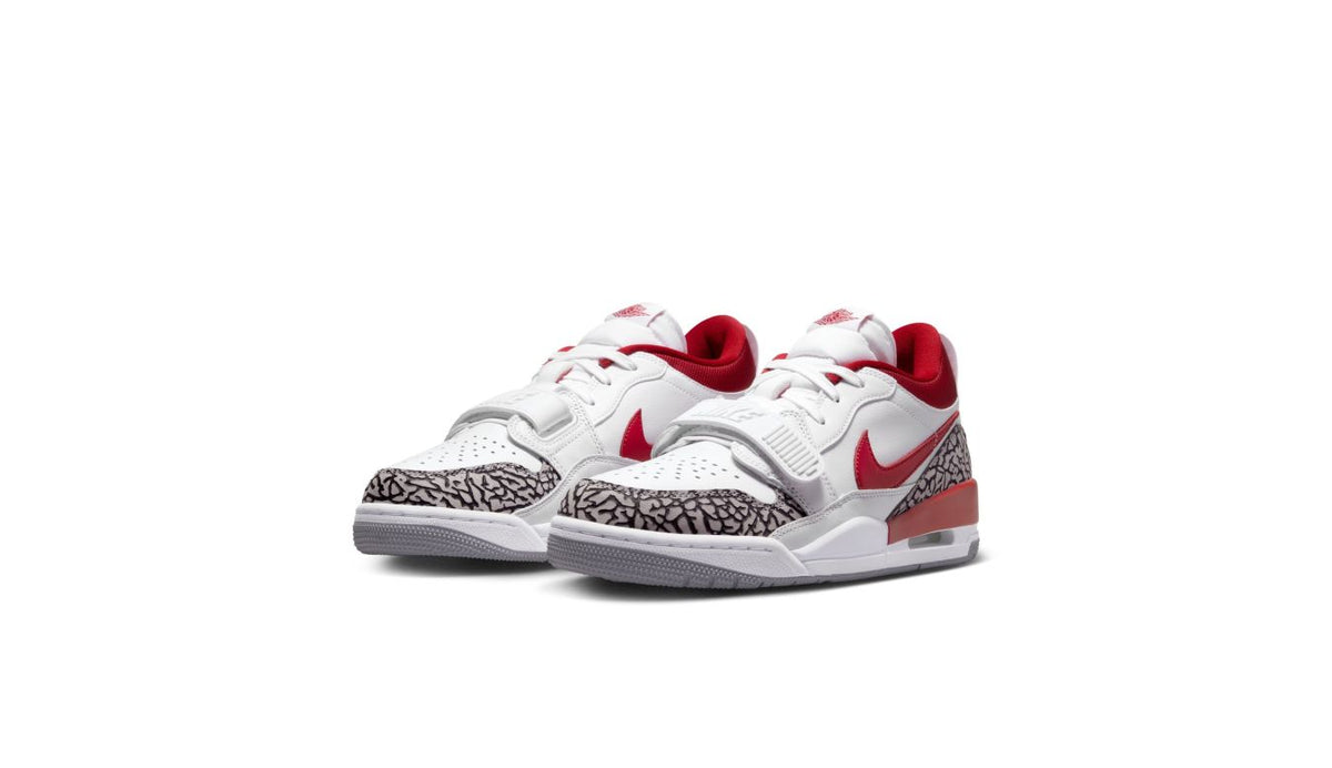 Air Jordan Legacy 312 Low "White Cement Gym Red" Wmns