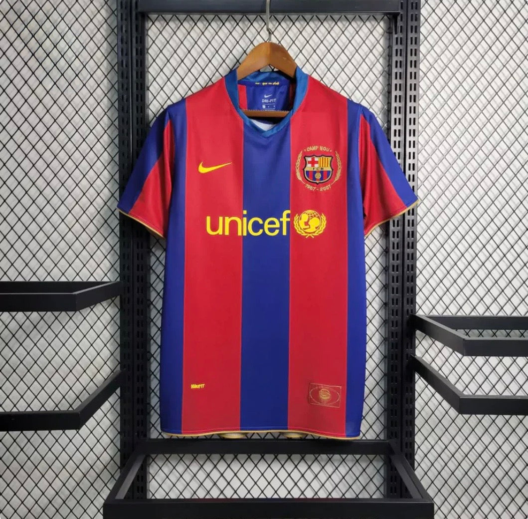 FC Barcelona Retro Home Jersey 2007/08