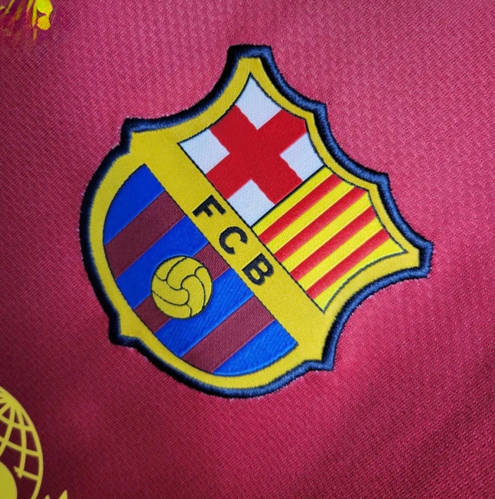 Barcelona Retro Home 2008/2009 UCL Final Kit