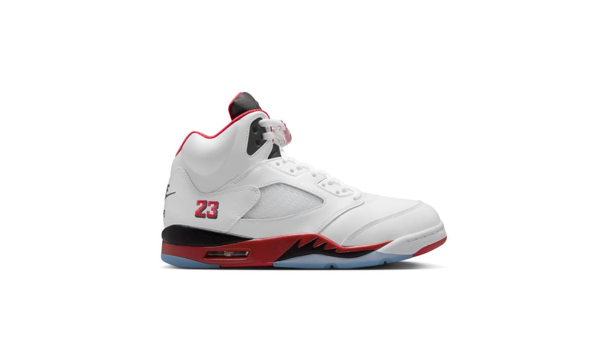 Air Jordan 5 Retro "Fire Red Black Tongue 2025"