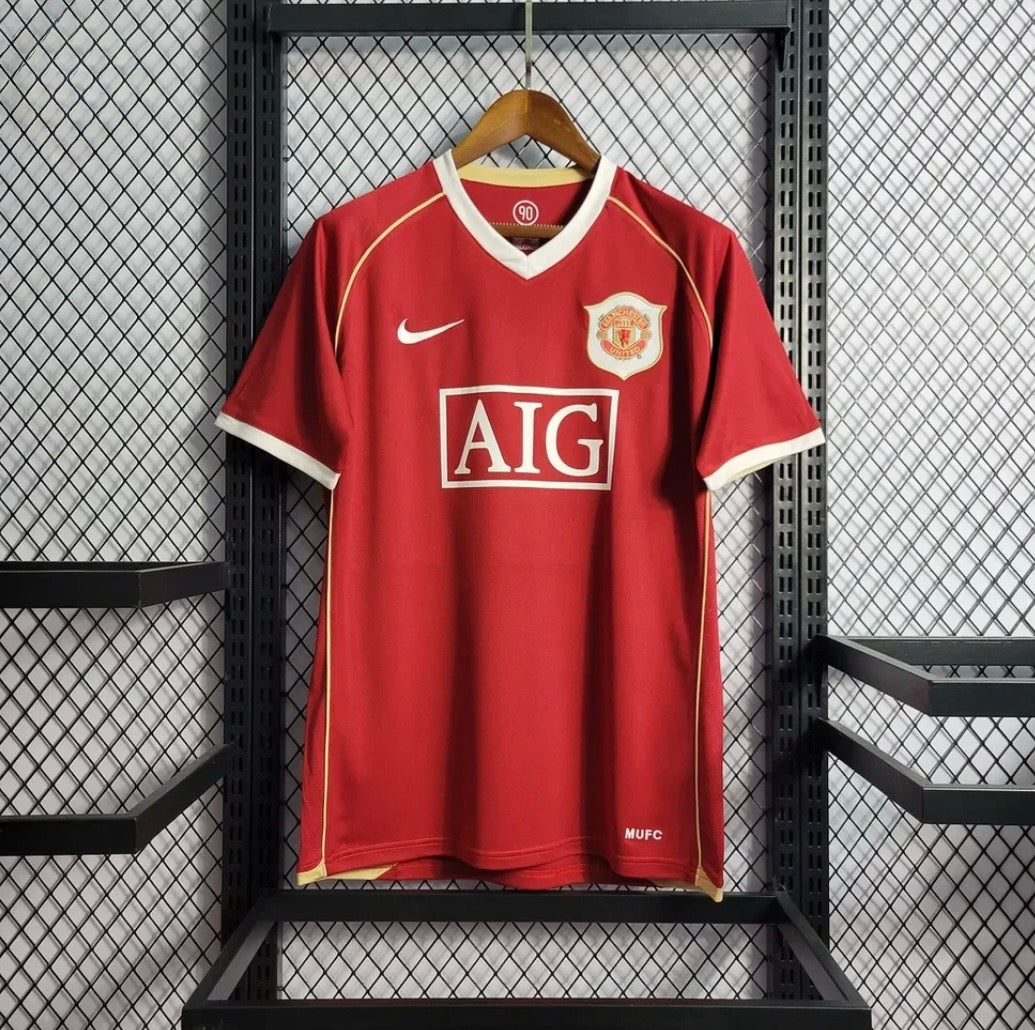2006/2007 Retro Manchester United Home Jersey
