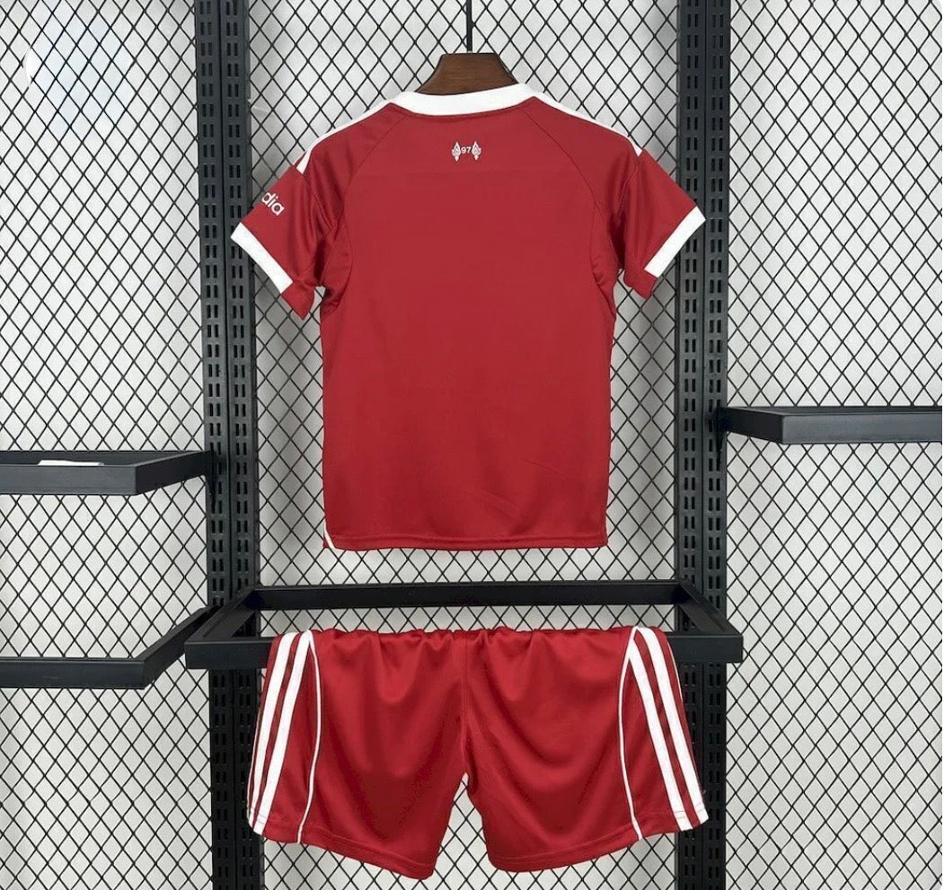 Liverpool Home Kit 2025/26 Kids Size