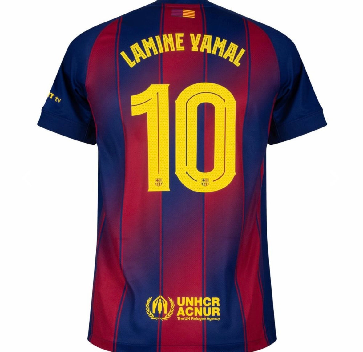 Barcelona Home 2025/26 Lamine Yamal #10