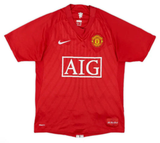 Manchester United FC Home Retro Jersey 2007/08 Cristiano Ronaldo #7