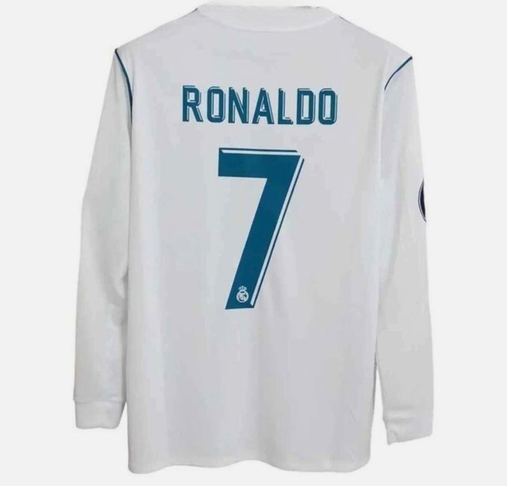 Real Madrid home 2017/18 ucl final cristiano ronaldo #7