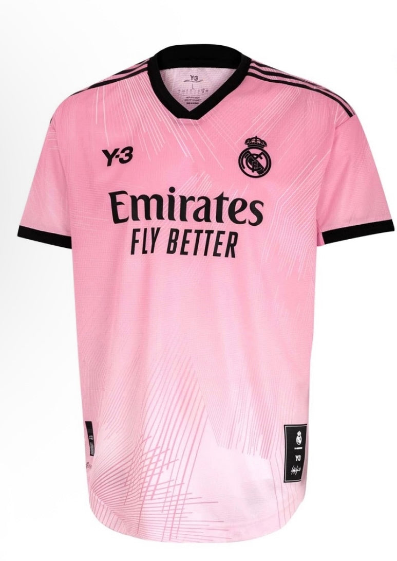 Real Madrid pink Y-3 2022/23 adidas x Yohji Yamamoto