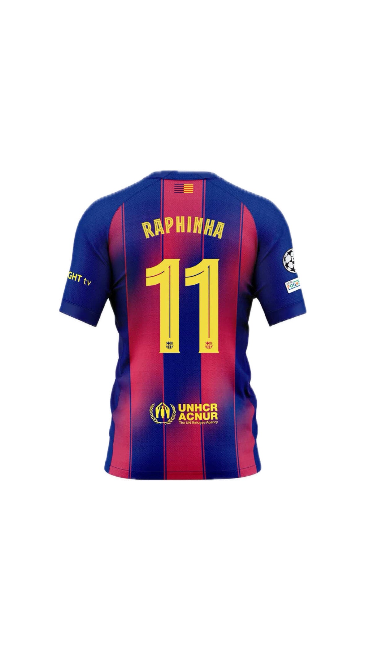 Barcelona home 2025/26 UCL Raphinha #11